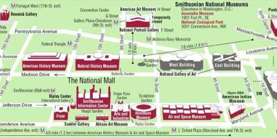 डीसी संग्रहालय का नक्शा